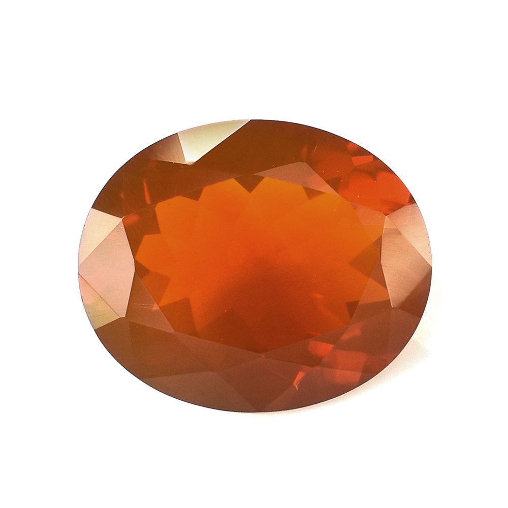 AMERICAN FIRE OPAL CUT OVAL 12X10MM 3.35 Cts.