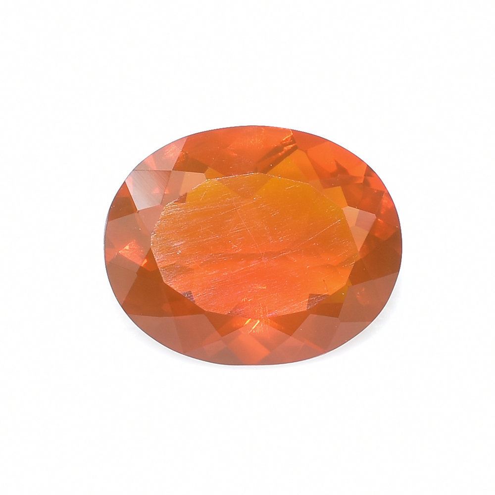 AMERICAN FIRE OPAL CUT OVAL 10X8MM 1.35 Cts.