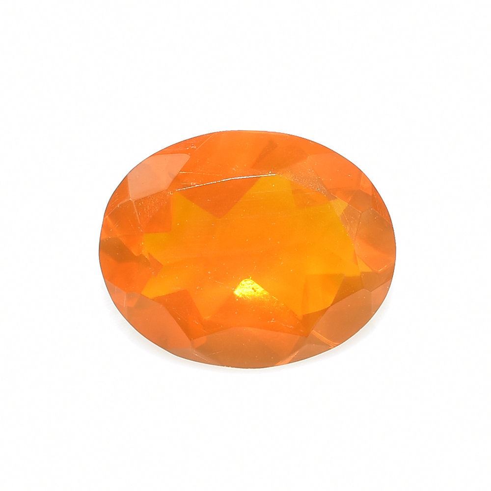 AMERICAN FIRE OPAL CUT OVAL 10X8MM 1.83 Cts.