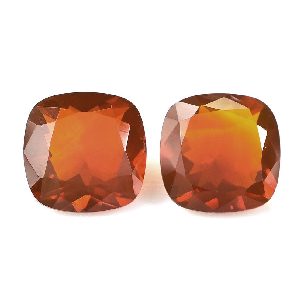 AMERICAN FIRE OPAL CUT CUSHION 8MM 1.40 Cts.