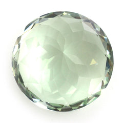 GREEN AMETHYST CUT ROUND 18MM 19.04 Cts.