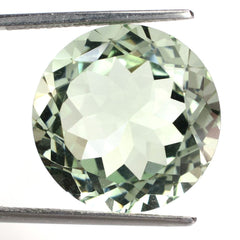 GREEN AMETHYST CUT ROUND 18MM 19.04 Cts.