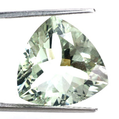 GREEN AMETHYST CUT TRILLION (SI) 18MM 15.55 Cts.