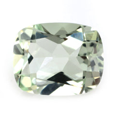 GREEN AMETHYST CUT CUSHION 10X8MM 2.61 Cts.