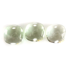 GREEN AMETHYST CUSHION CAB 8MM 2.17 Cts.