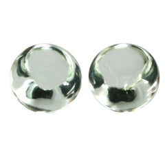 GREEN AMETHYST BUFFTOP ROUND 8MM 2.05 Cts.