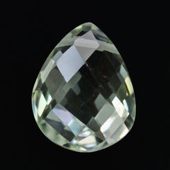 GREEN AMETHYST BRIOLETTE PEAR (FULL DRILL) 10X8MM 2.13 Cts.