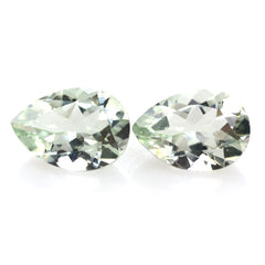 GREEN AMETHYST CUT PEAR 10X7MM 1.65 Cts.