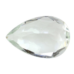 GREEN AMETHYST CUT PEAR (LITE) 12X8MM 2.57 Cts.