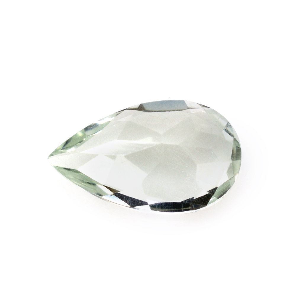 GREEN AMETHYST CUT PEAR 10X6MM 1.20 Cts.