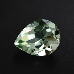 GREEN AMETHYST CUT PEAR 9X7MM 1.49 Cts.