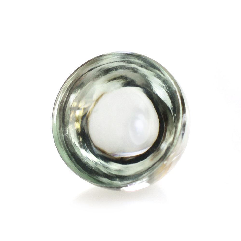 GREEN AMETHYST BULLET CAB 8MM 3.13 Cts.