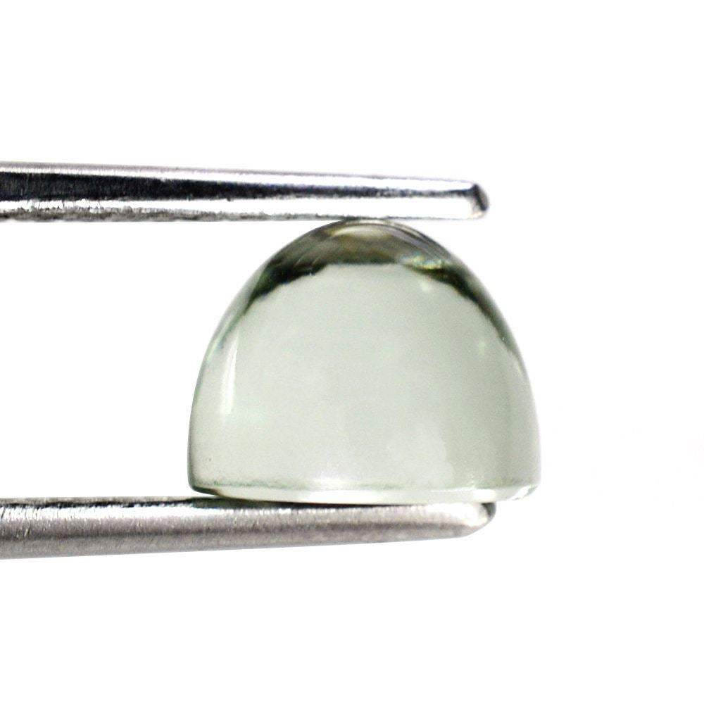 GREEN AMETHYST BULLET CAB 8MM 3.13 Cts.