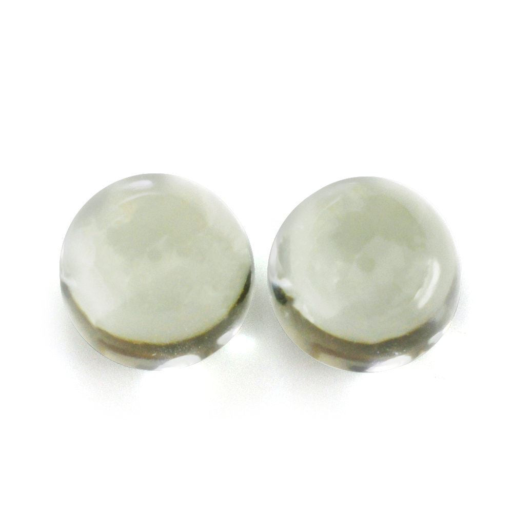 GREEN AMETHYST BULLET CAB 8MM 3.13 Cts.