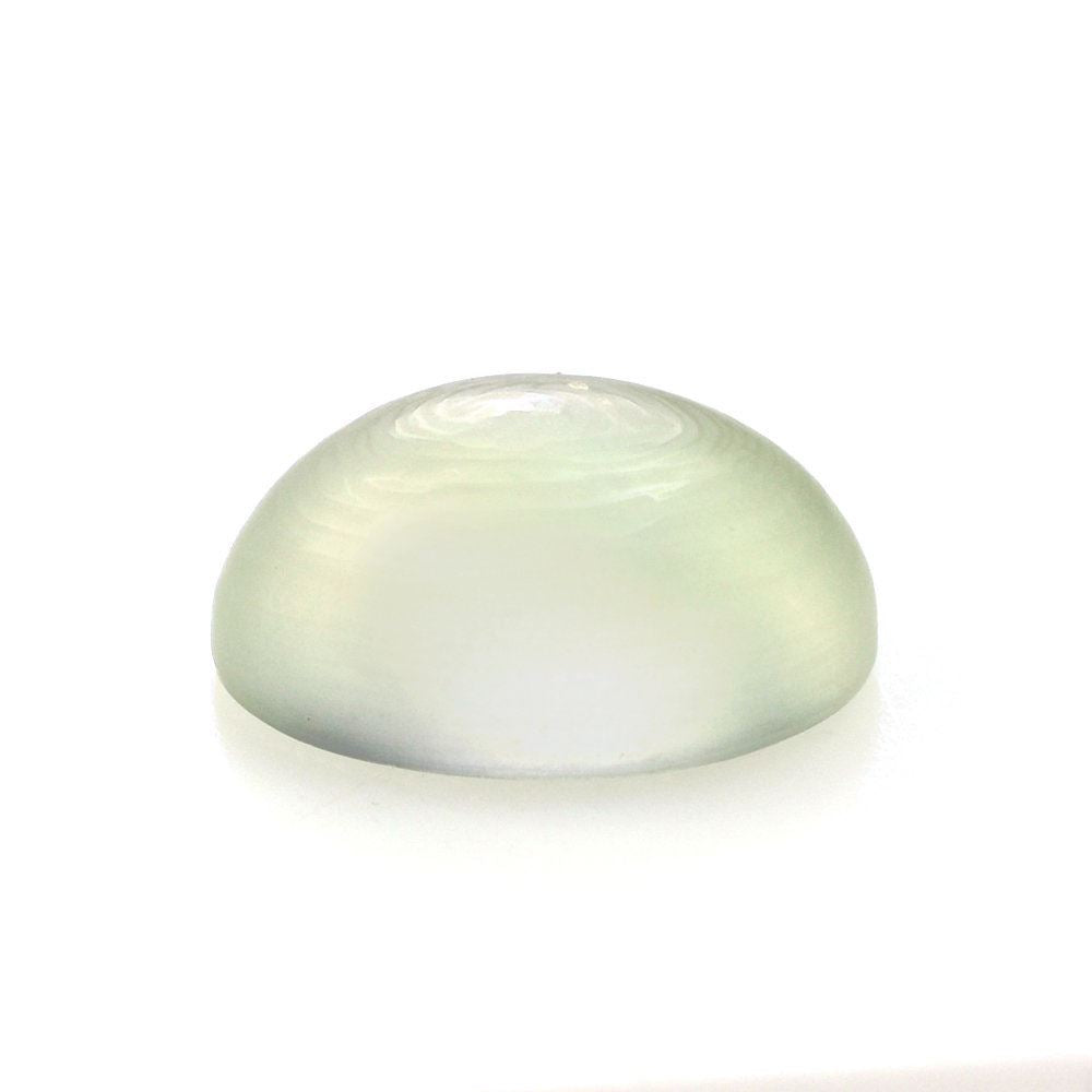 GREEN AMETHYST FROSTED OVAL 10X8MM 2.15 Cts.