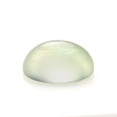 GREEN AMETHYST FROSTED OVAL 10X8MM 2.15 Cts.