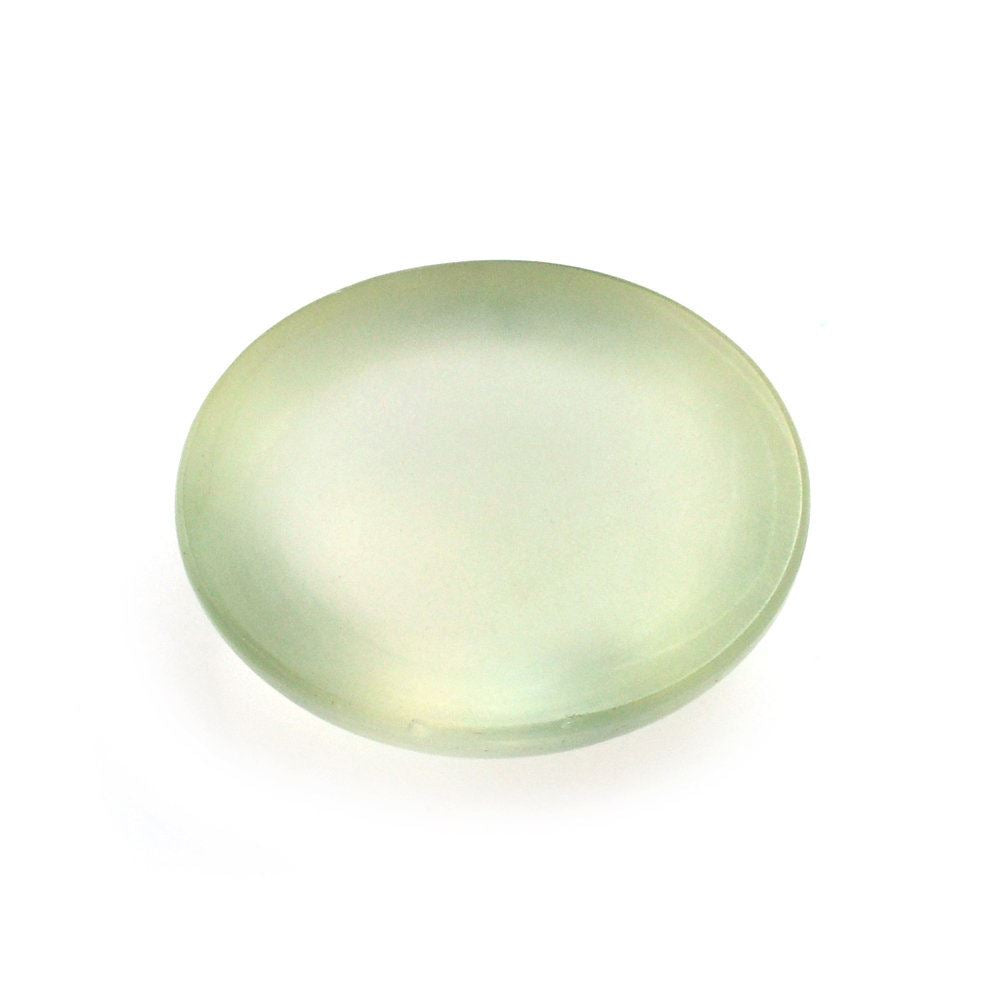 GREEN AMETHYST FROSTED OVAL 10X8MM 2.15 Cts.