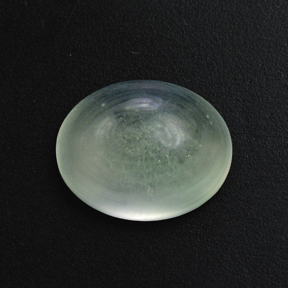 GREEN AMETHYST FROSTED OVAL 10X8MM 2.15 Cts.