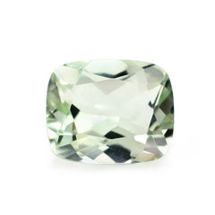 GREEN AMETHYST CUT CUSHION 11X9MM 3.82 Cts.
