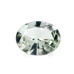 GREEN AMETHYST MIRROR CUT OVAL 9X7MM 1.60 Cts.