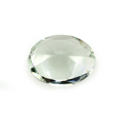 GREEN AMETHYST MIRROR CUT OVAL 9X7MM 1.60 Cts.