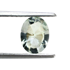 GREEN AMETHYST MIRROR CUT OVAL 9X7MM 1.60 Cts.