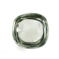 GREEN AMETHYST CUSHION CAB 9MM 3.31 Cts.