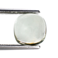 GREEN AMETHYST CUSHION CAB 9MM 3.31 Cts.