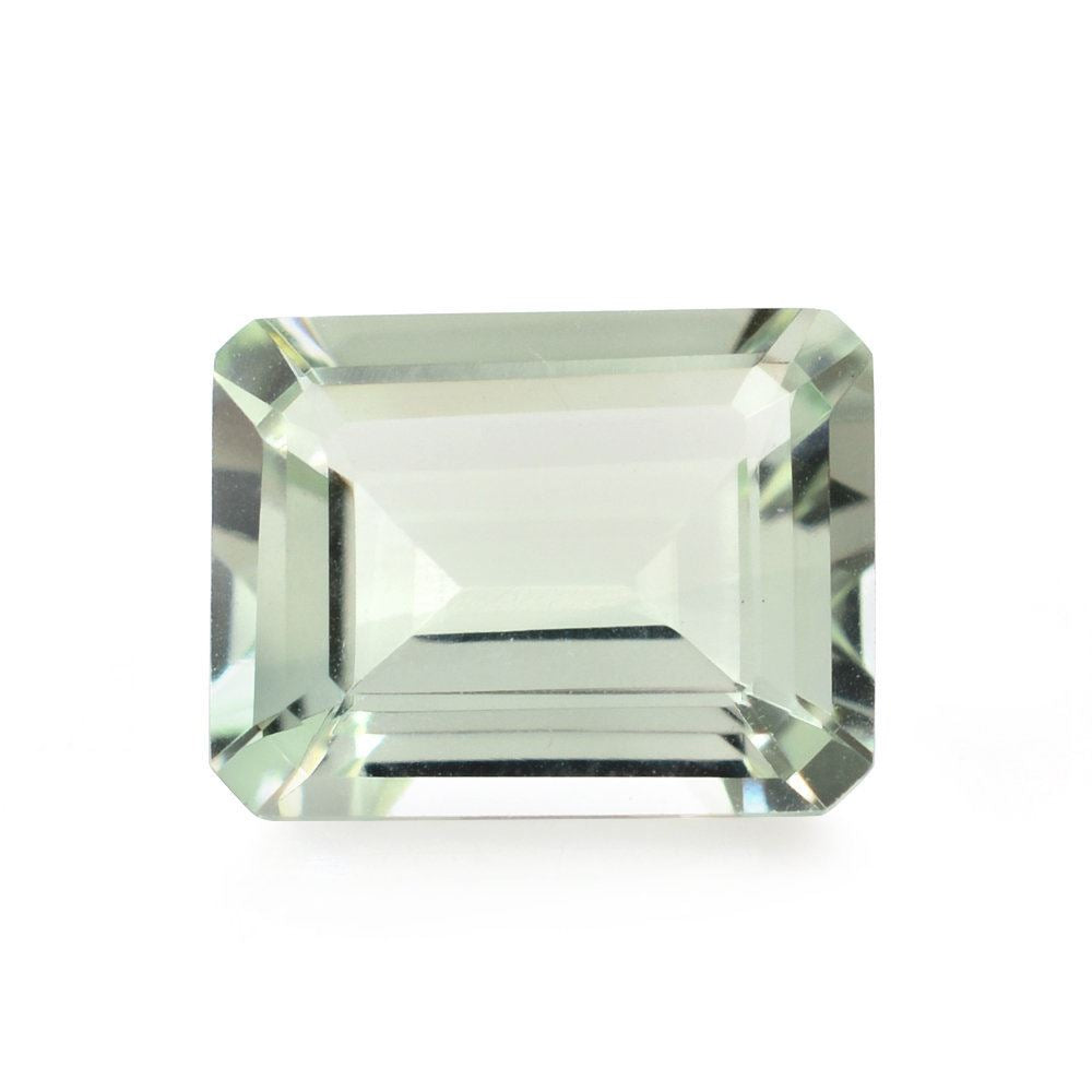 GREEN AMETHYST CUT OCTAGON 9X7MM 2.10 Cts.