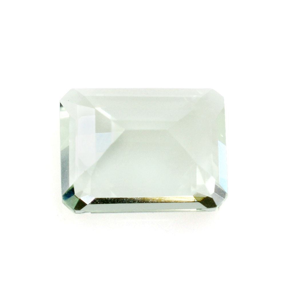 GREEN AMETHYST CUT OCTAGON 9X7MM 2.10 Cts.