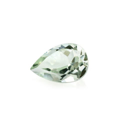 GREEN AMETHYST CUT PEAR 6X4MM 0.35 Cts.