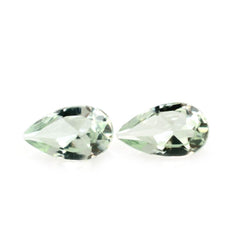 GREEN AMETHYST CUT PEAR 5X3MM 0.17 Cts.