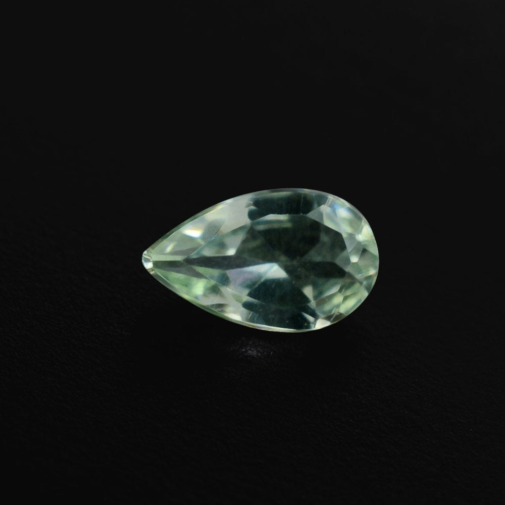 GREEN AMETHYST CUT PEAR 5X3MM 0.17 Cts.