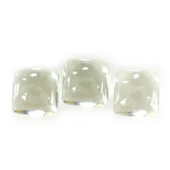 GREEN AMETHYST CUSHION CAB 5MM 0.67 Cts.
