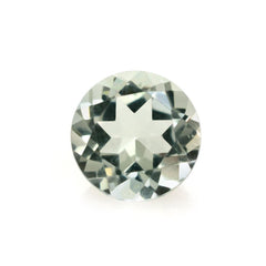 GREEN AMETHYST CUT ROUND 6.50MM (C-2/CLEAN) 0.96 Cts.
