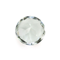 GREEN AMETHYST CUT ROUND 6.50MM (C-2/CLEAN) 0.96 Cts.
