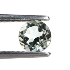 GREEN AMETHYST CUT ROUND 6.50MM (C-2/CLEAN) 0.96 Cts.