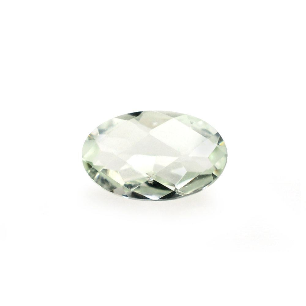 GREEN AMETHYST CUT OVAL 5X3MM 0.18 Cts.