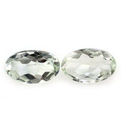 GREEN AMETHYST CUT OVAL 5X3MM 0.18 Cts.