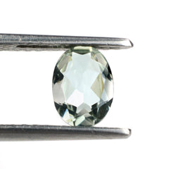 GREEN AMETHYST CUT OVAL 8X6MM 1.00 Cts.