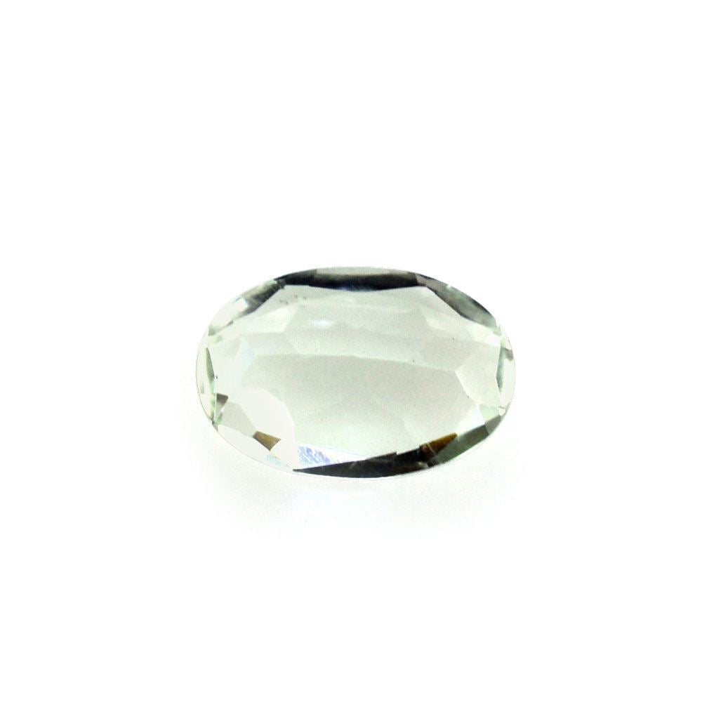 GREEN AMETHYST CUT OVAL (C-1) 6X4MM 0.40 Cts.