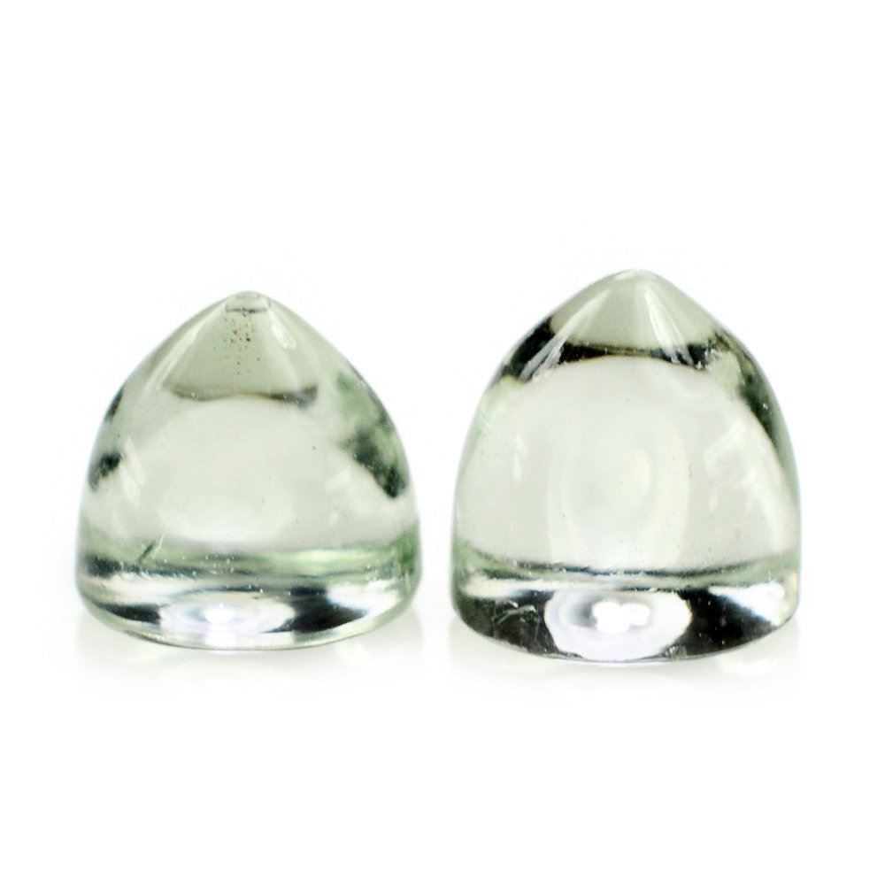 GREEN AMETHYST BULLET CAB 5MM 0.91 Cts.