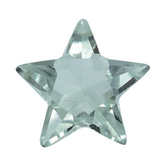 GREEN AMETHYST CUT STAR (C-1) 6MM (THICKNESS:-3.90-4.30MM) 0.62 Cts.