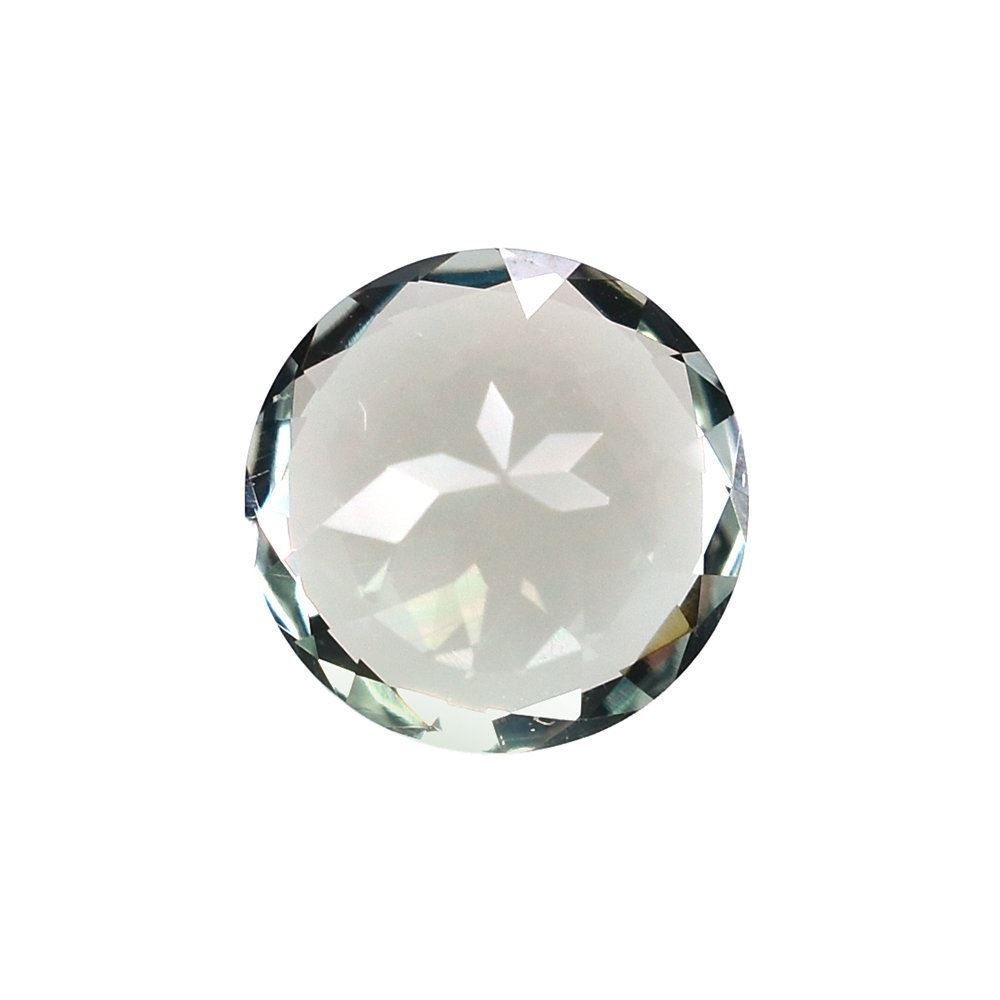 GREEN AMETHYST CUT ROUND (C-1/CLEAN) 8.00MM 1.75 Cts.