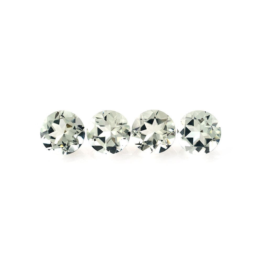 GREEN AMETHYST CUT ROUND (C-2/CLEAN) 8.75MM 2.05 Cts.