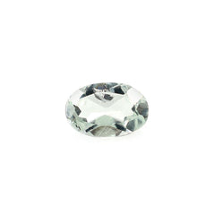 GREEN AMETHYST CUT OVAL (C-2/SI) 6X4MM 0.38 Cts.
