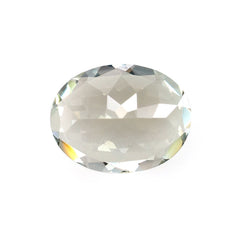 GREEN AMETHYST CUT OVAL (C-2/CLEAN) 13X10MM 4.40 Cts.