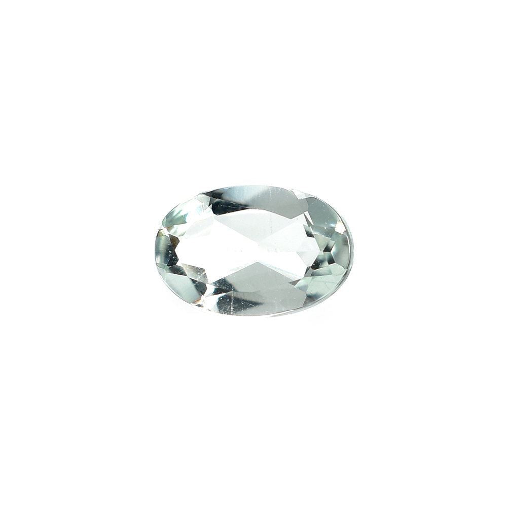 GREEN AMETHYST CUT OVAL (C-2/CLEAN) 6X4MM 0.36 Cts.