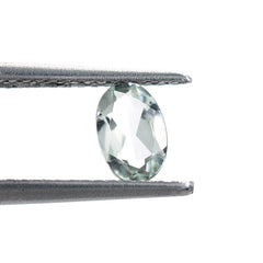GREEN AMETHYST CUT OVAL (C-2/CLEAN) 6X4MM 0.36 Cts.