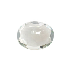 GREEN AMETHYST CUT OVAL (C-3/SI) 9X7MM 1.55 Cts.